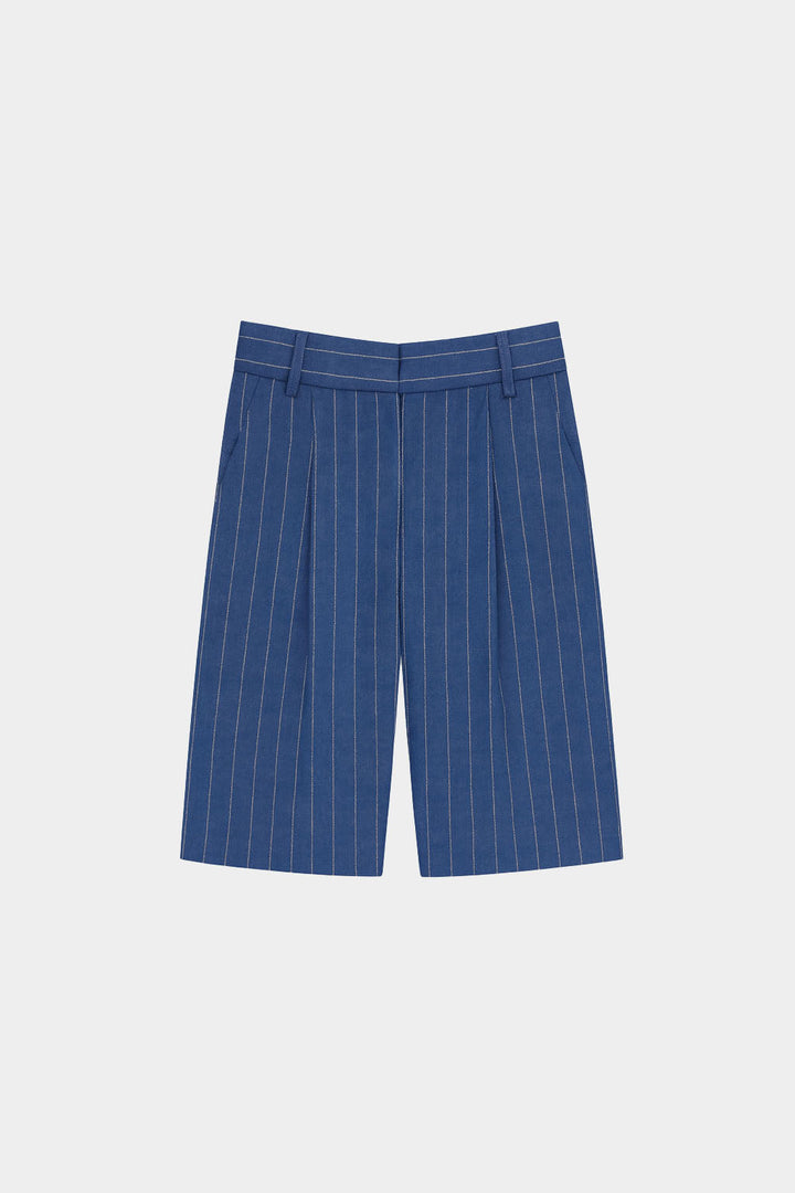 Alberto Short - Blue White Stripe
