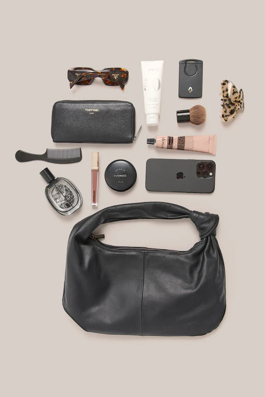 Allegra Knot Bag - Black