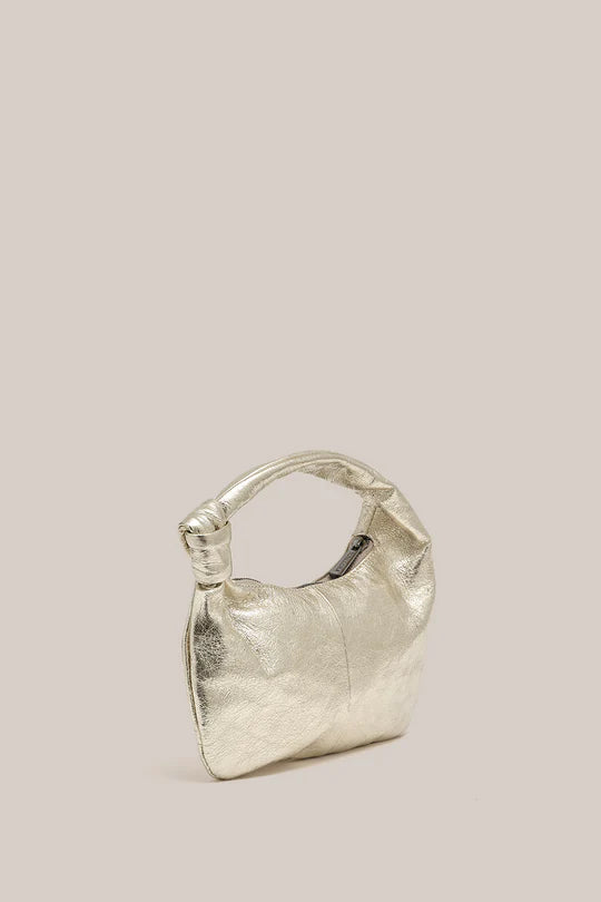 Allegra Mini Knot Bag - Gold