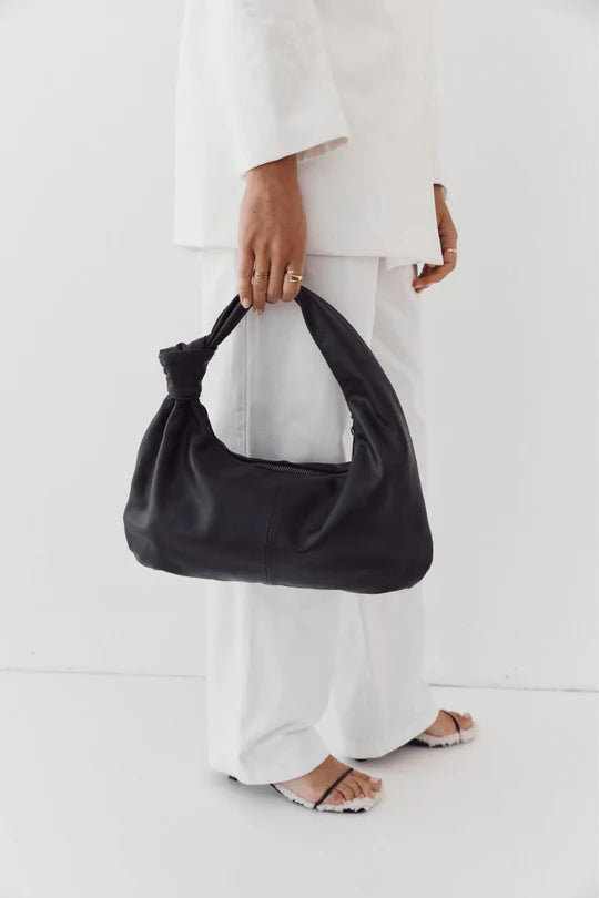 Allegra Knot Bag - Black
