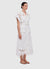 Audrey Lace Pocket Shirt Dress - Snow