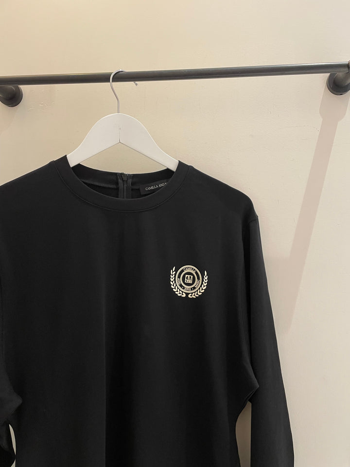Wade Tee Dress - Black