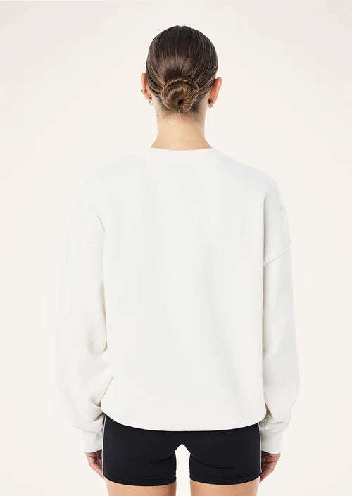 Backspin Oversized Sweat - White