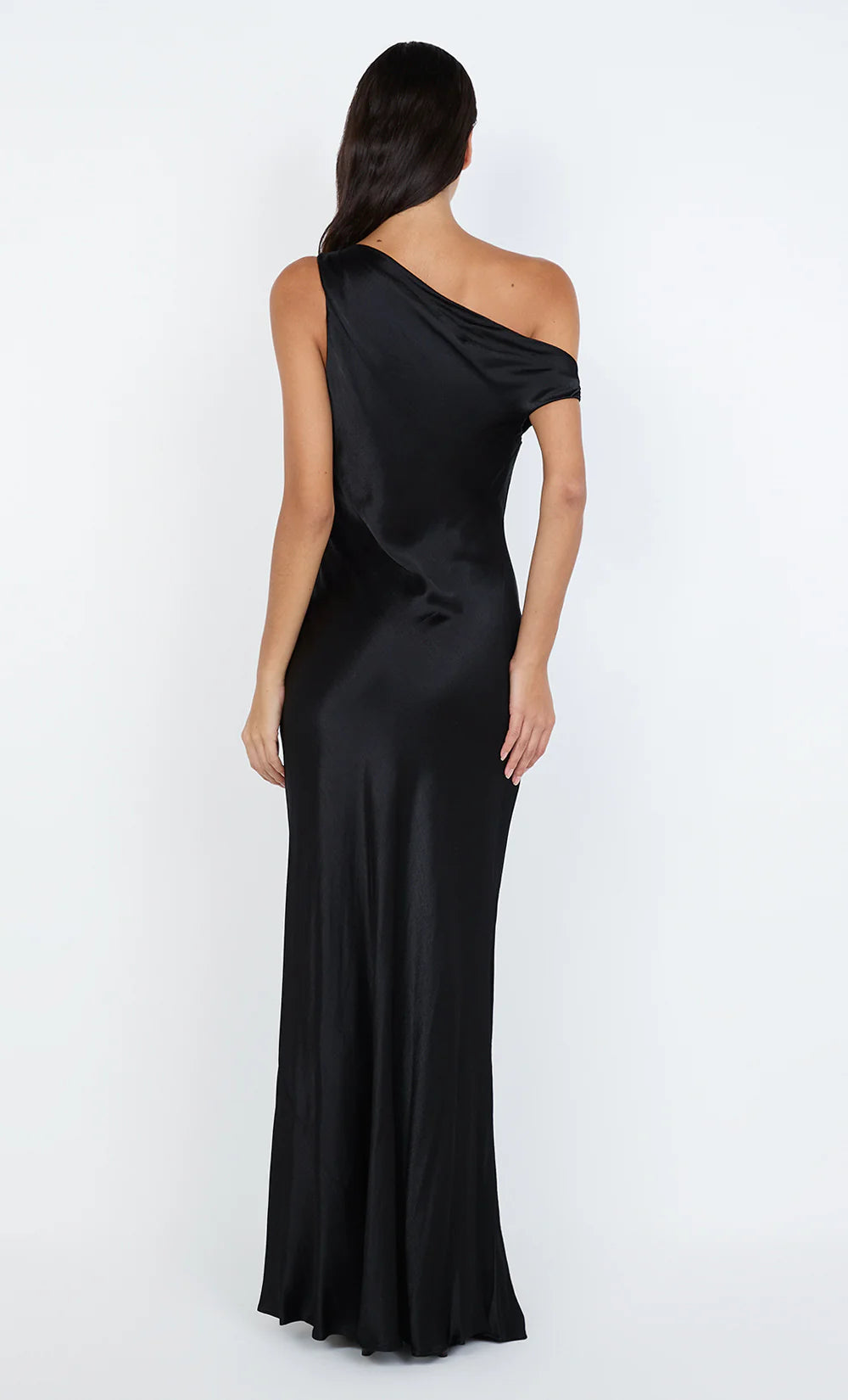 Sol Asym Dress - Black