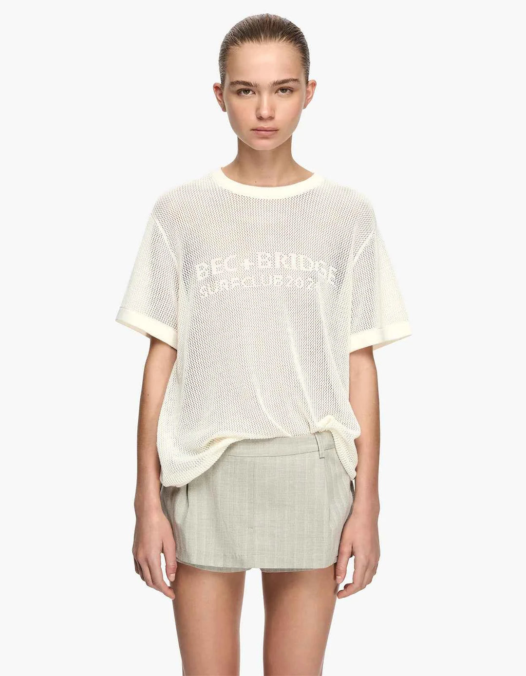 Seto Oversized Tee - Ivory