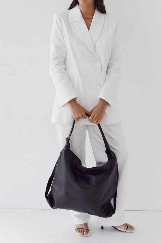 Bella XL Backpack Tote - Black