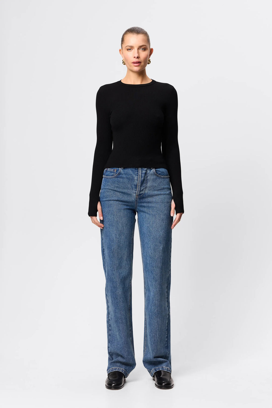 The Brooklyn Top - Black