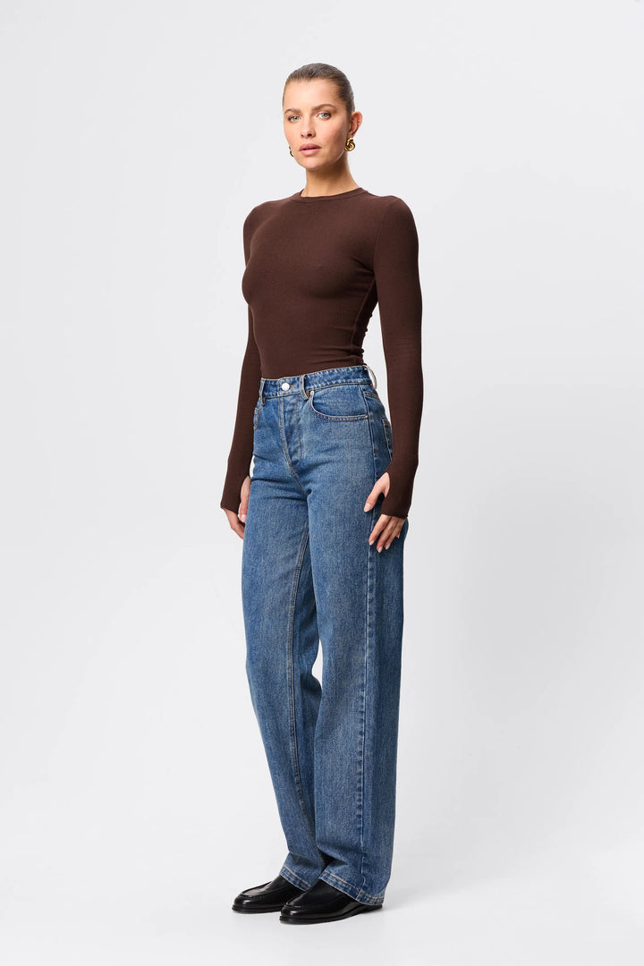 The Brooklyn Top - Chocolate