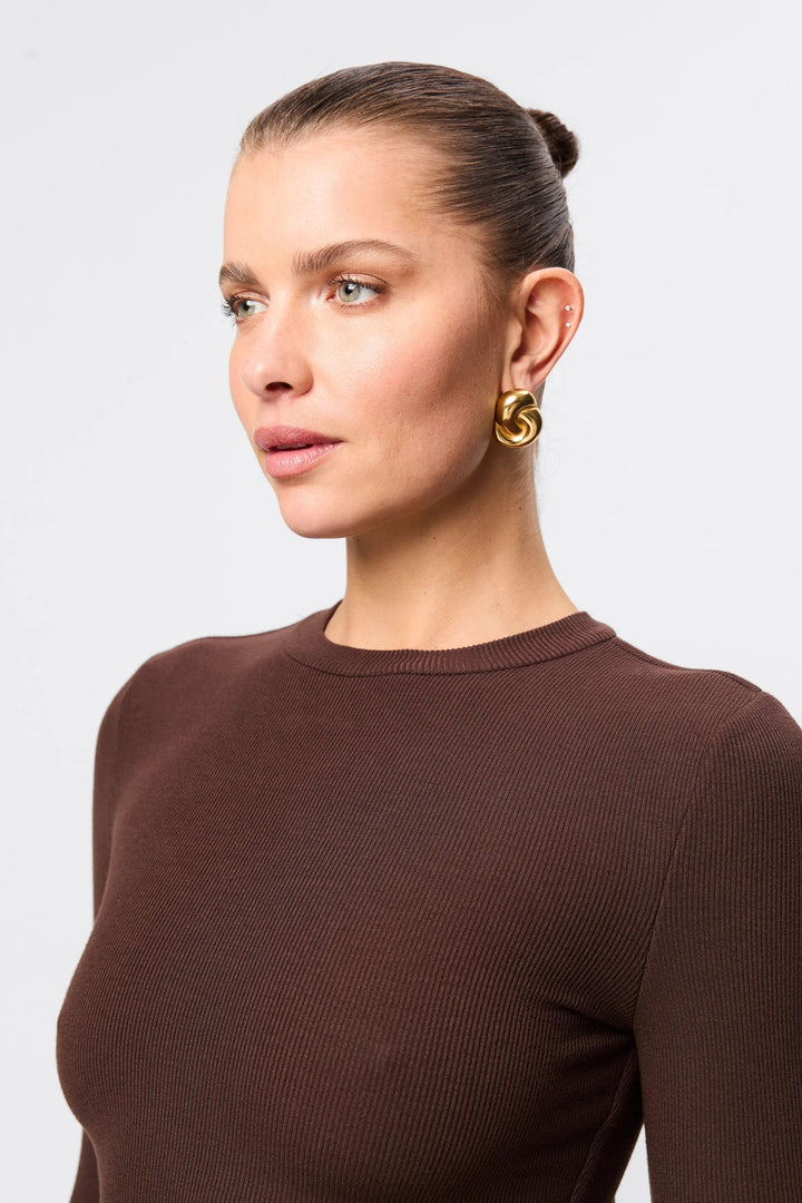 The Brooklyn Top - Chocolate