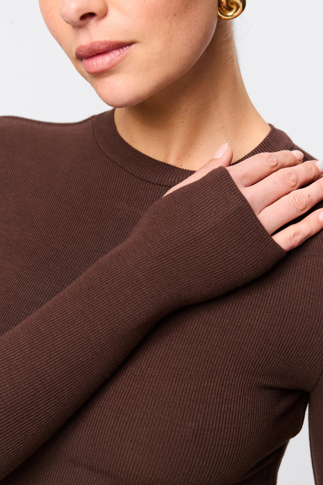 The Brooklyn Top - Chocolate