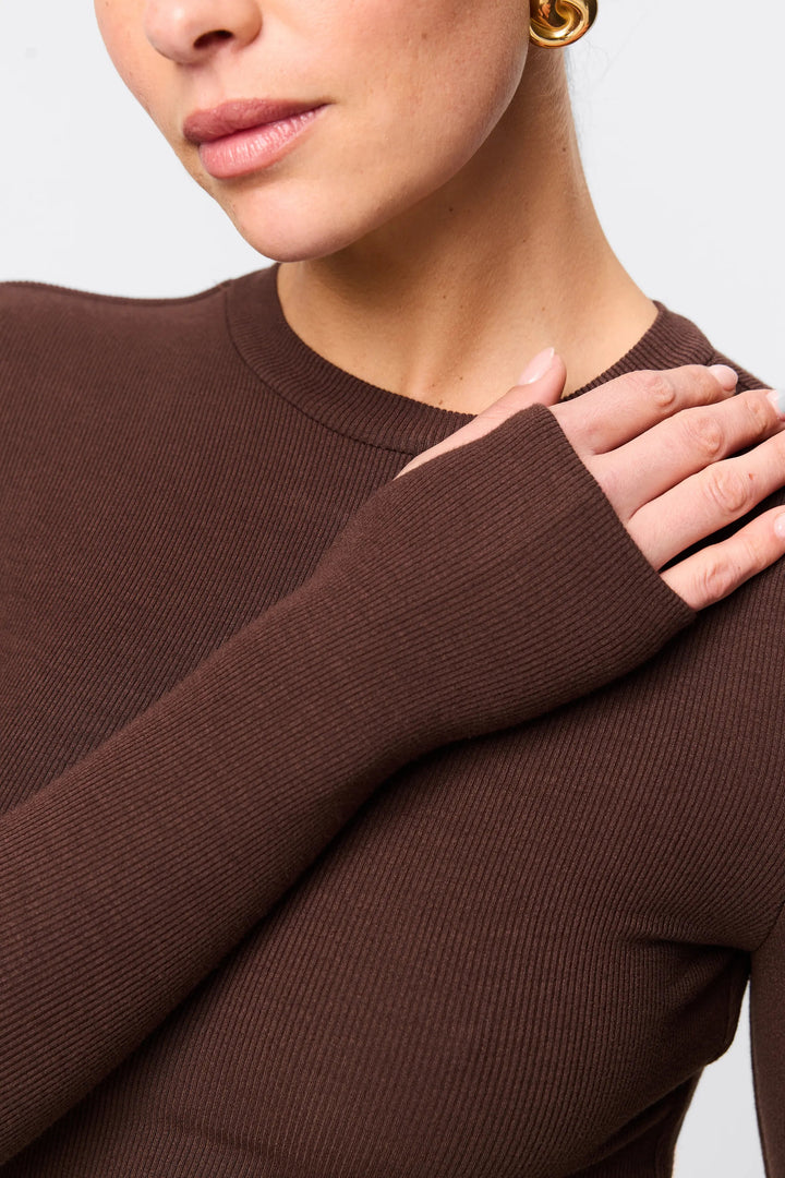 The Brooklyn Top - Chocolate