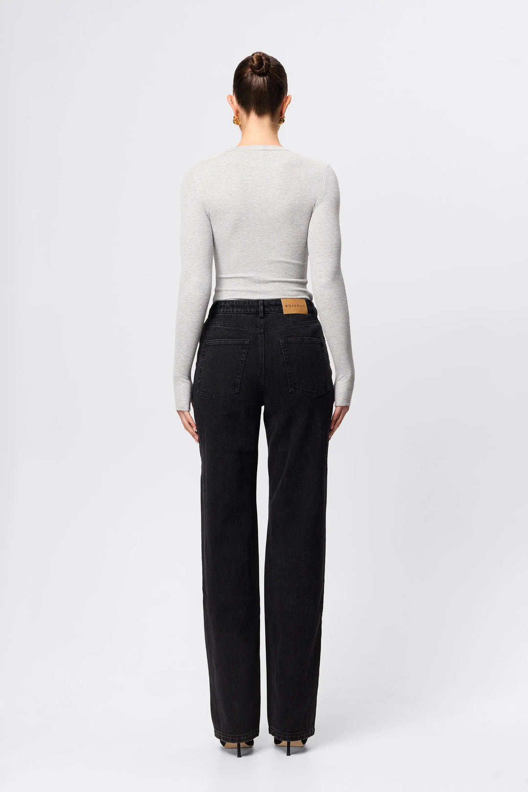 The Brooklyn Top - Grey Marle