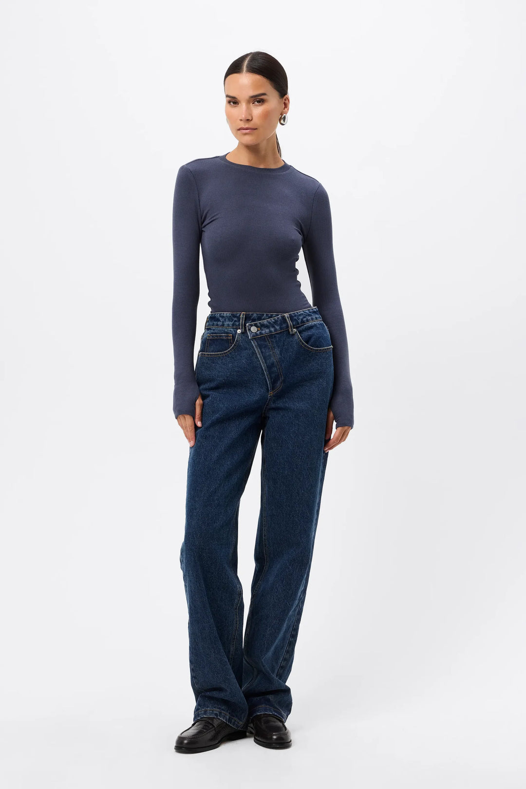 The Brooklyn Top - Sapphire