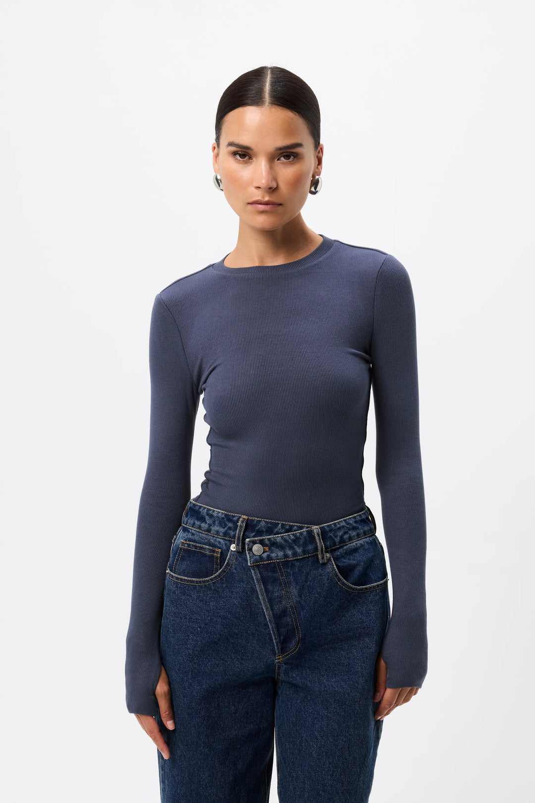 The Brooklyn Top - Sapphire
