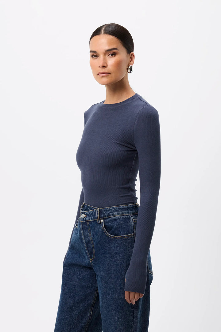 The Brooklyn Top - Sapphire