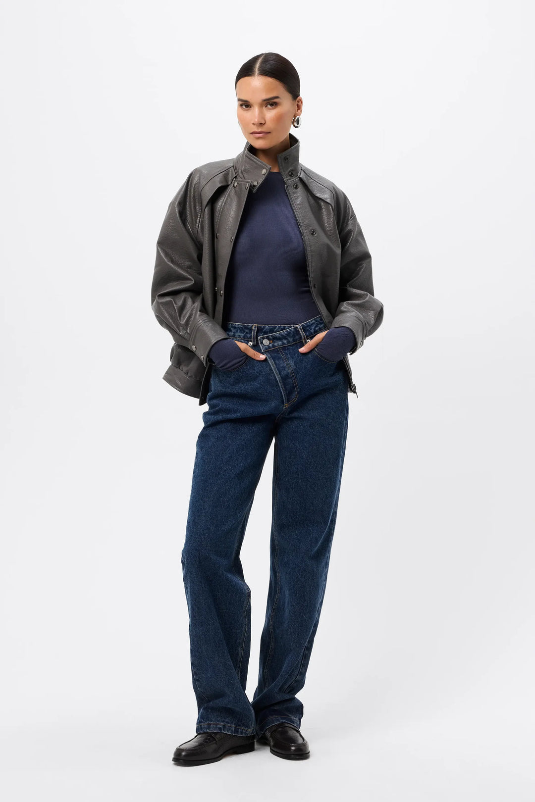 The Brooklyn Top - Sapphire