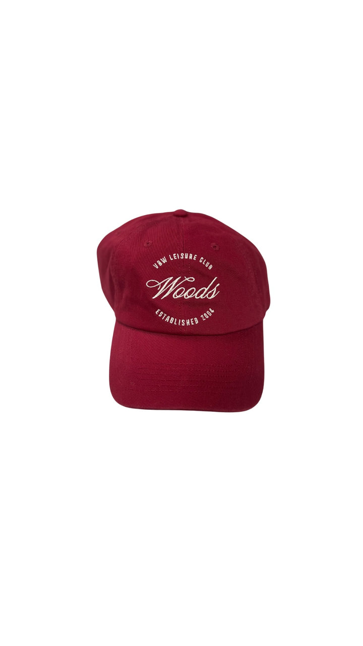 Club Woods Cap - Red/Ivory