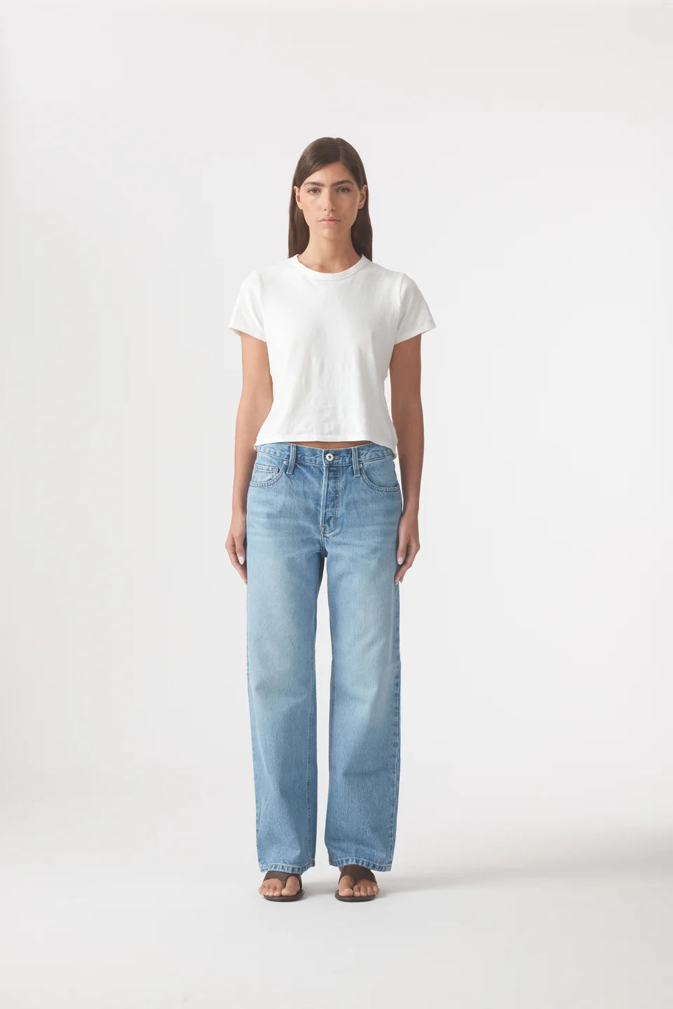 Rachel Mid Boyfriend Jean - Vintage Blue