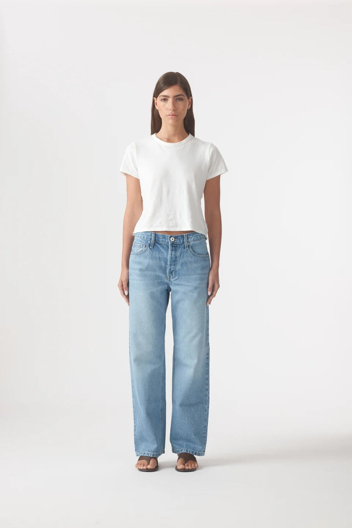 Rachel Mid Boyfriend Jean - Vintage Blue