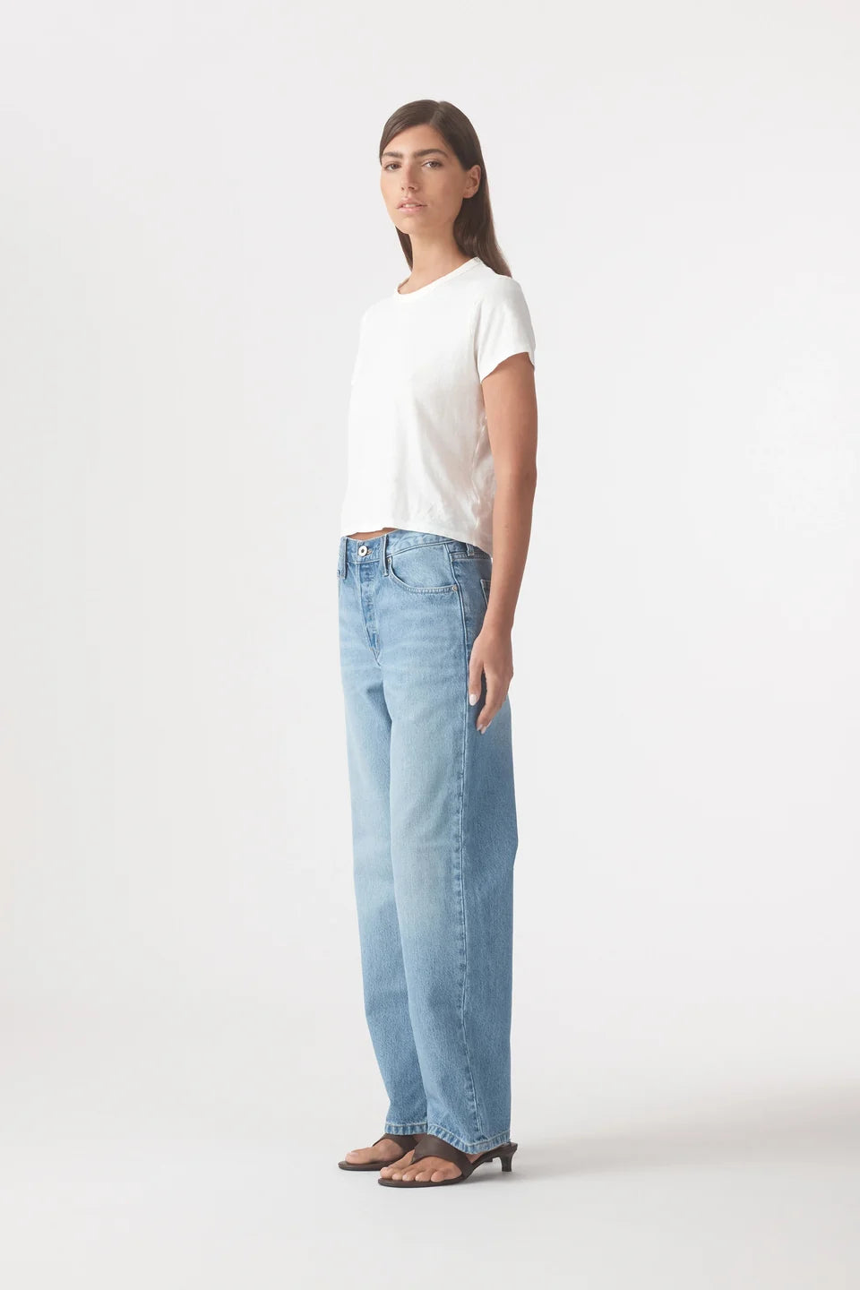 Rachel Mid Boyfriend Jean - Vintage Blue