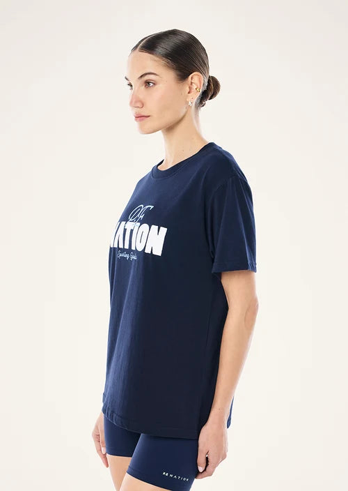 Champion Relaxed Tee - Dark Navy