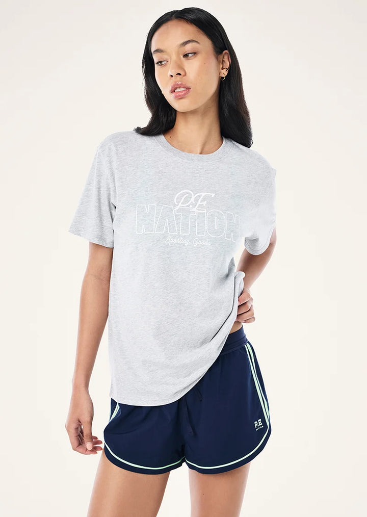 Champion Relaxed Tee - Mid Grey Marle