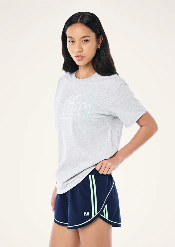Champion Relaxed Tee - Mid Grey Marle