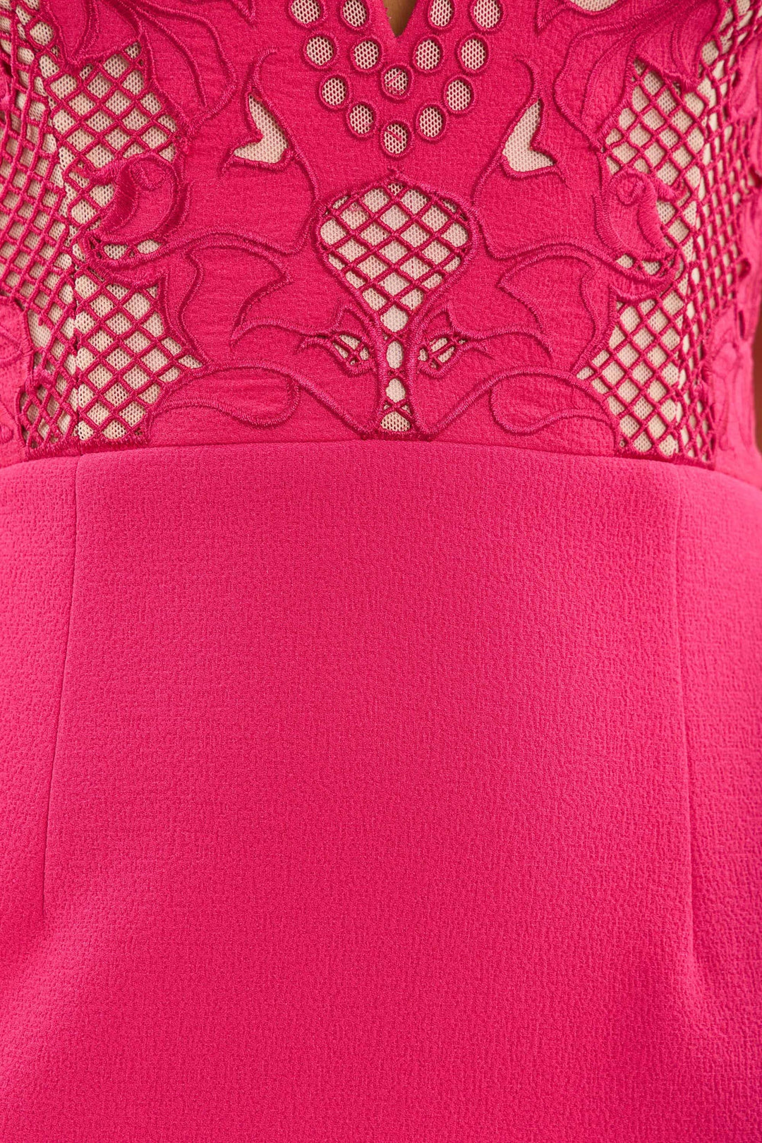 Claudia Midi Dress - Raspberry