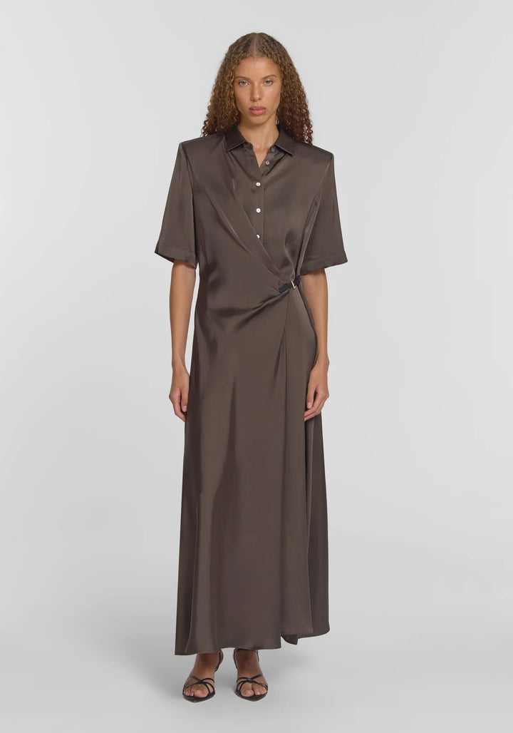 Scorpius Dress - Chocolate