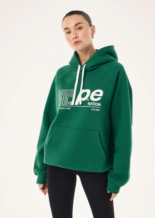 Current Hoodie - Washed Amazon