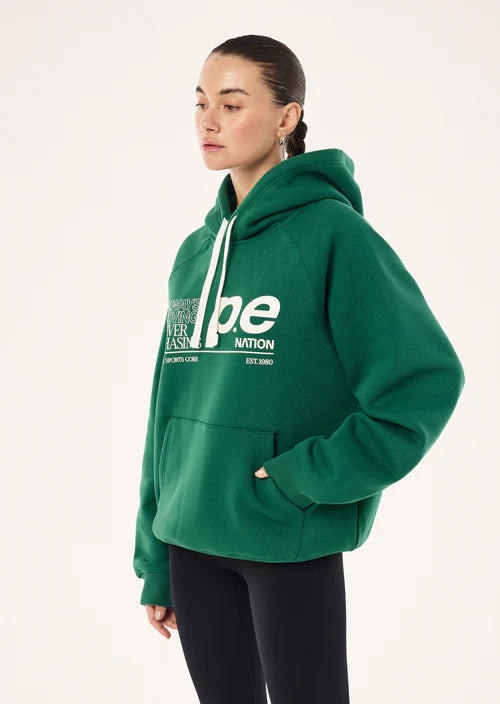 Current Hoodie - Washed Amazon