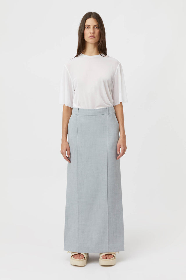 Harper Skirt - Dusty Blue
