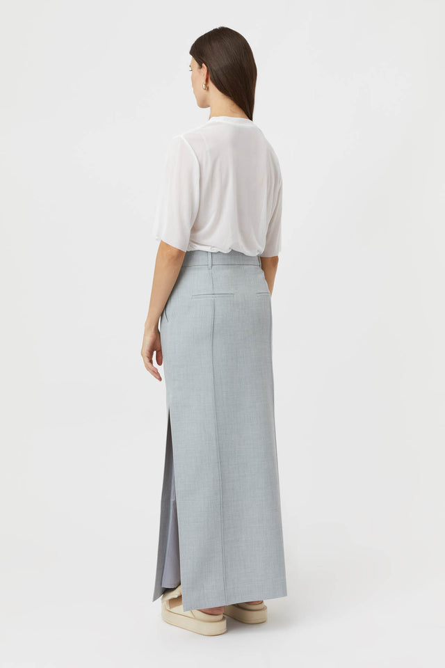 Harper Skirt - Dusty Blue