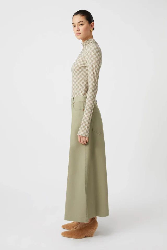 Hyatt Skirt - Silver Bark