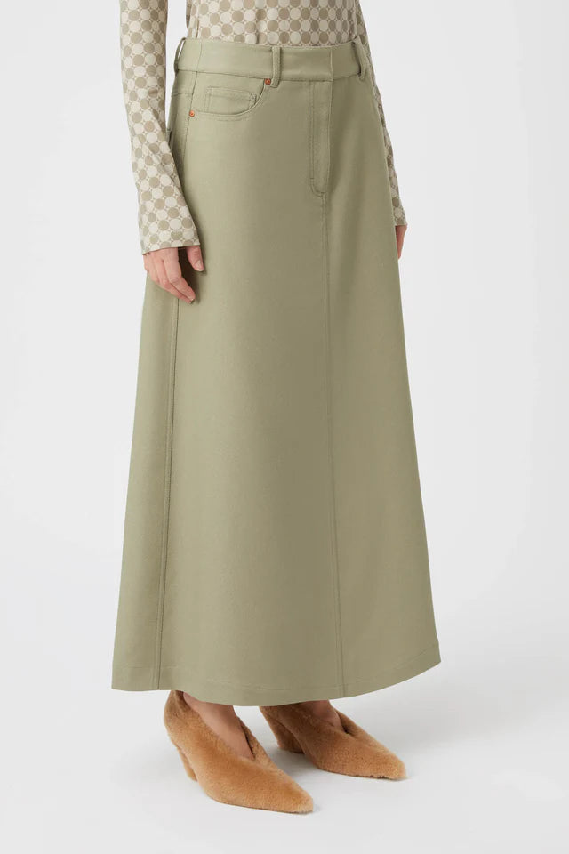 Hyatt Skirt - Silver Bark