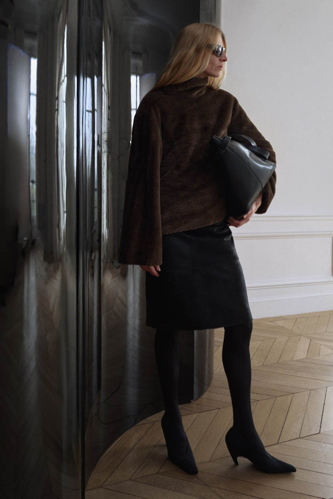 Nala Furry Pullover - Truffle