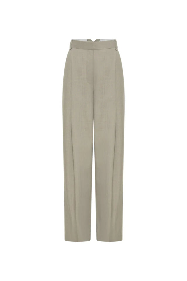 Pompidou Trouser - Olive Marle
