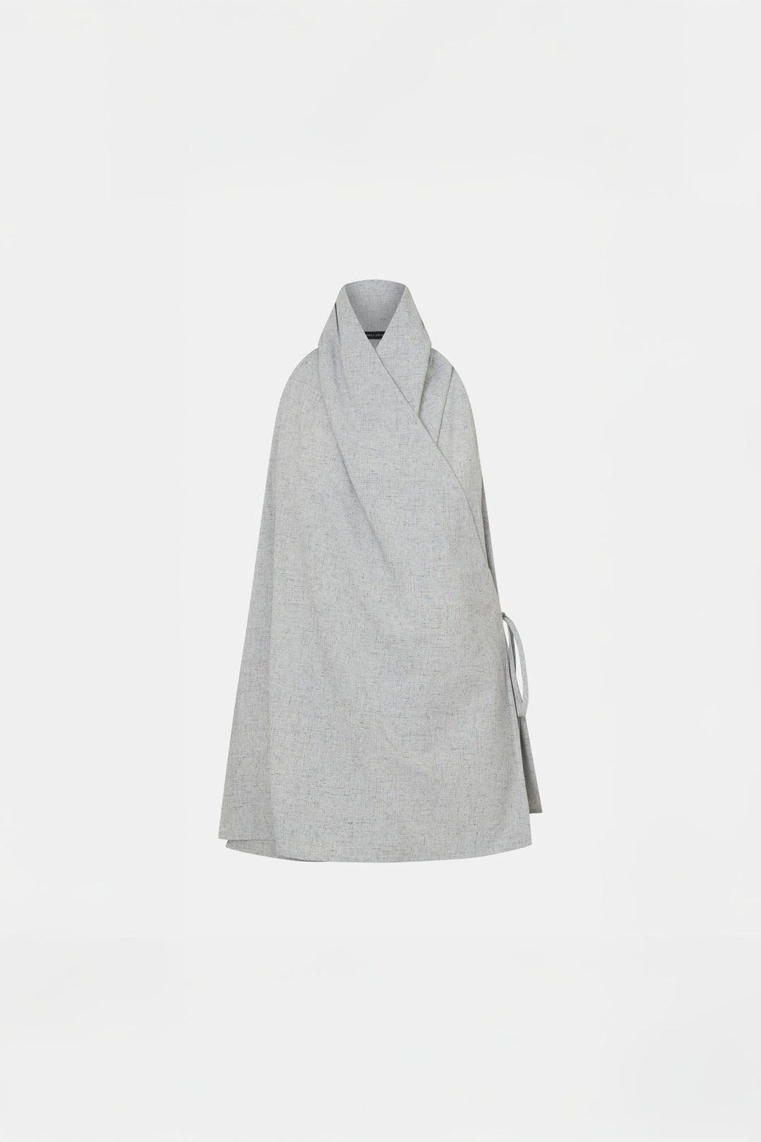 Alta Wrap Top - Light Blue Marle