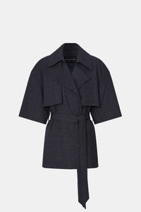 Antony Short Trench - Denim Navy