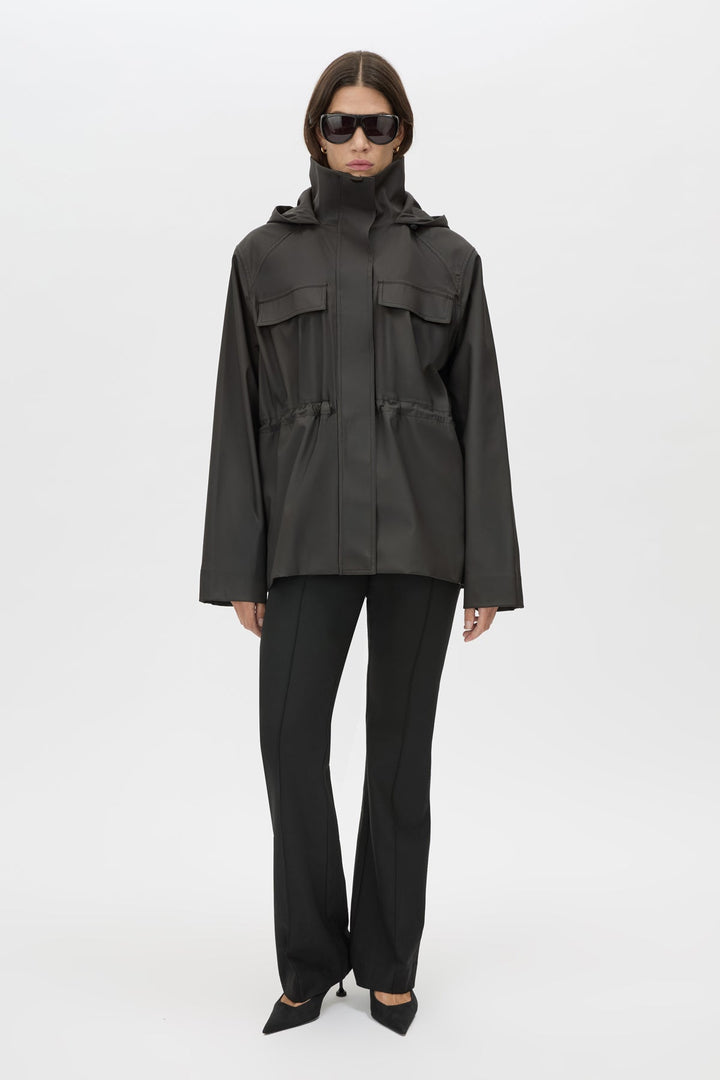 Astrid Rain Jacket - Espresso