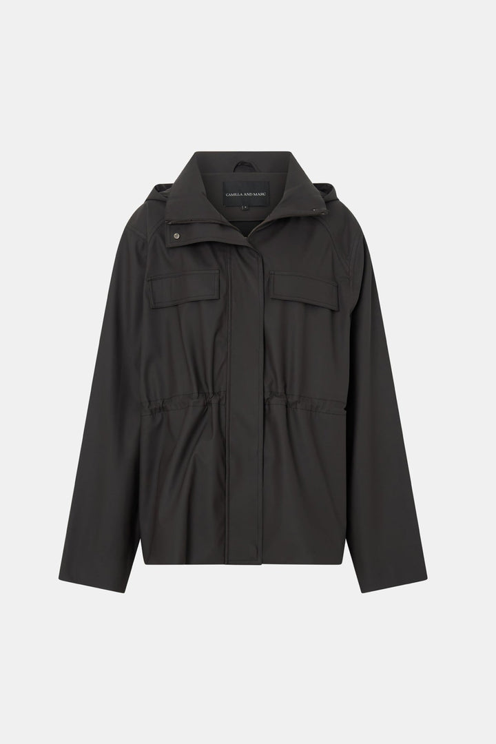 Astrid Rain Jacket - Espresso