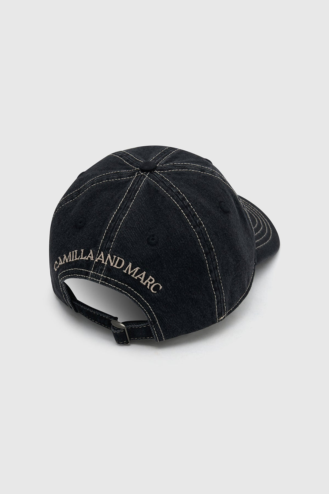 August Cap - Black Denim