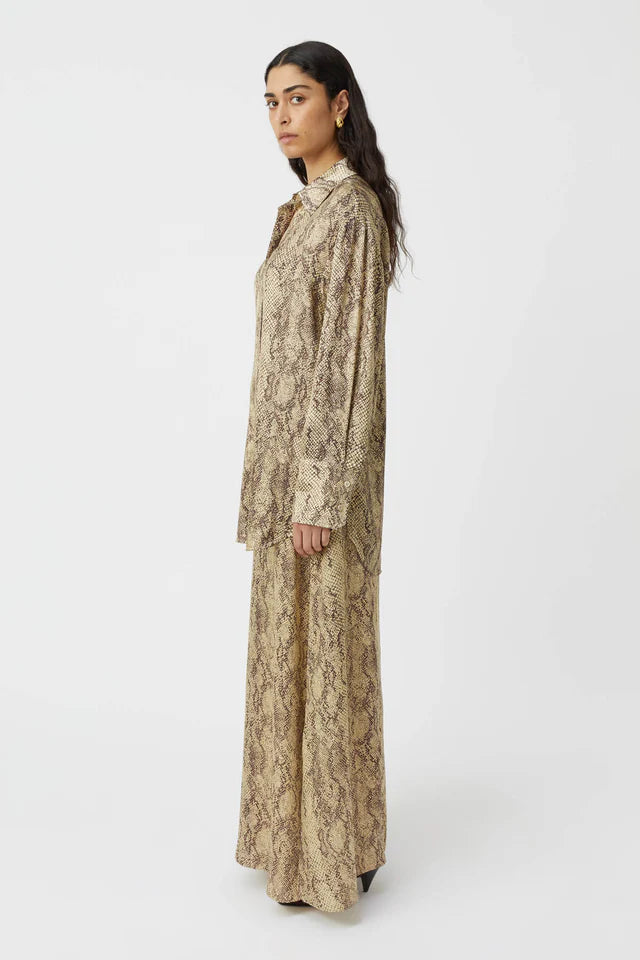 Barbican Shirt - Snake Print