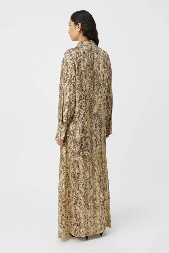 Barbican Shirt - Snake Print