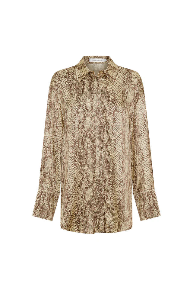 Barbican Shirt - Snake Print