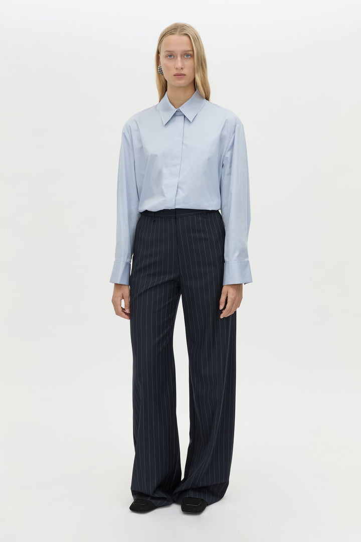 Brody Pant - French Navy Stripe