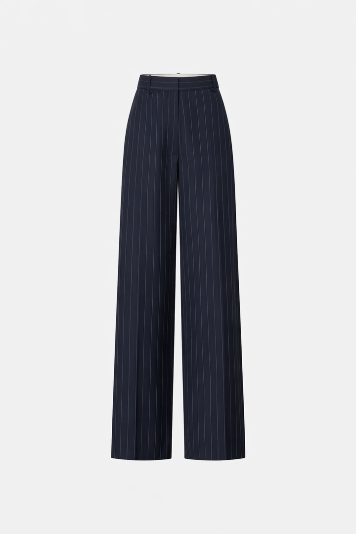 Brody Pant - French Navy Stripe