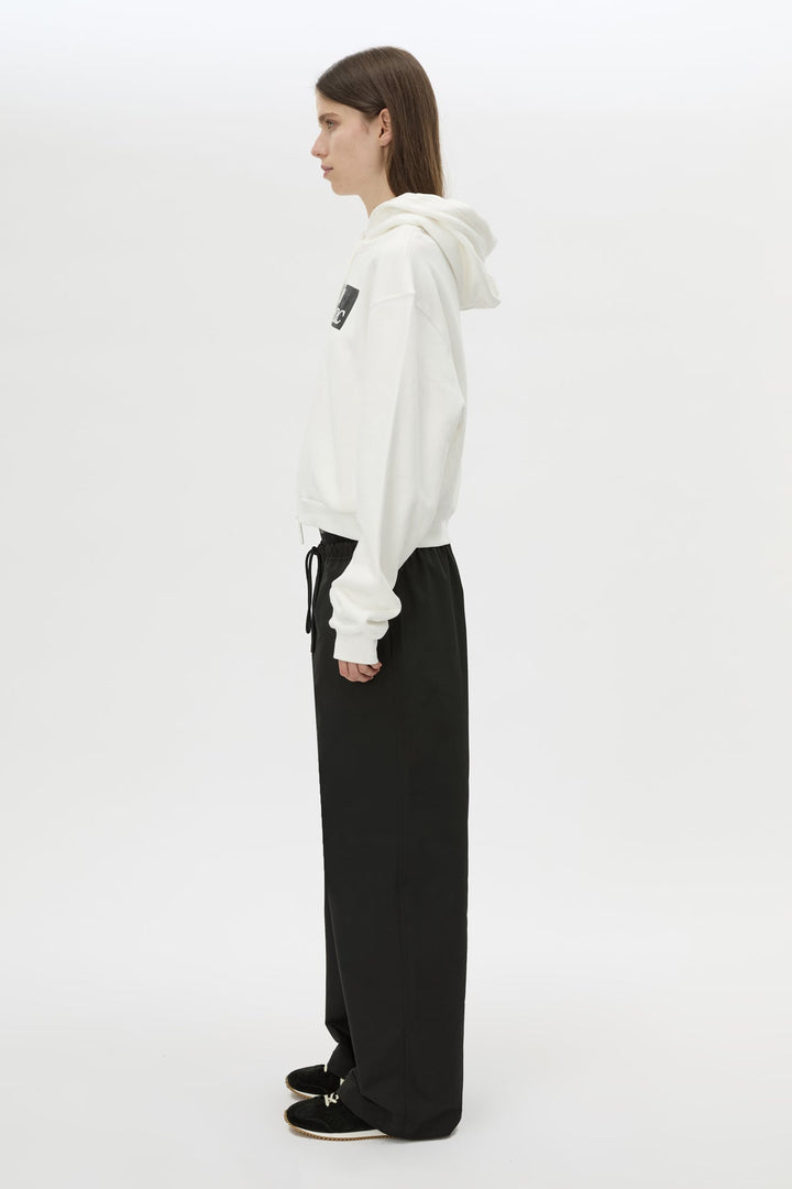 Dia Elastic Detail Pant - Black