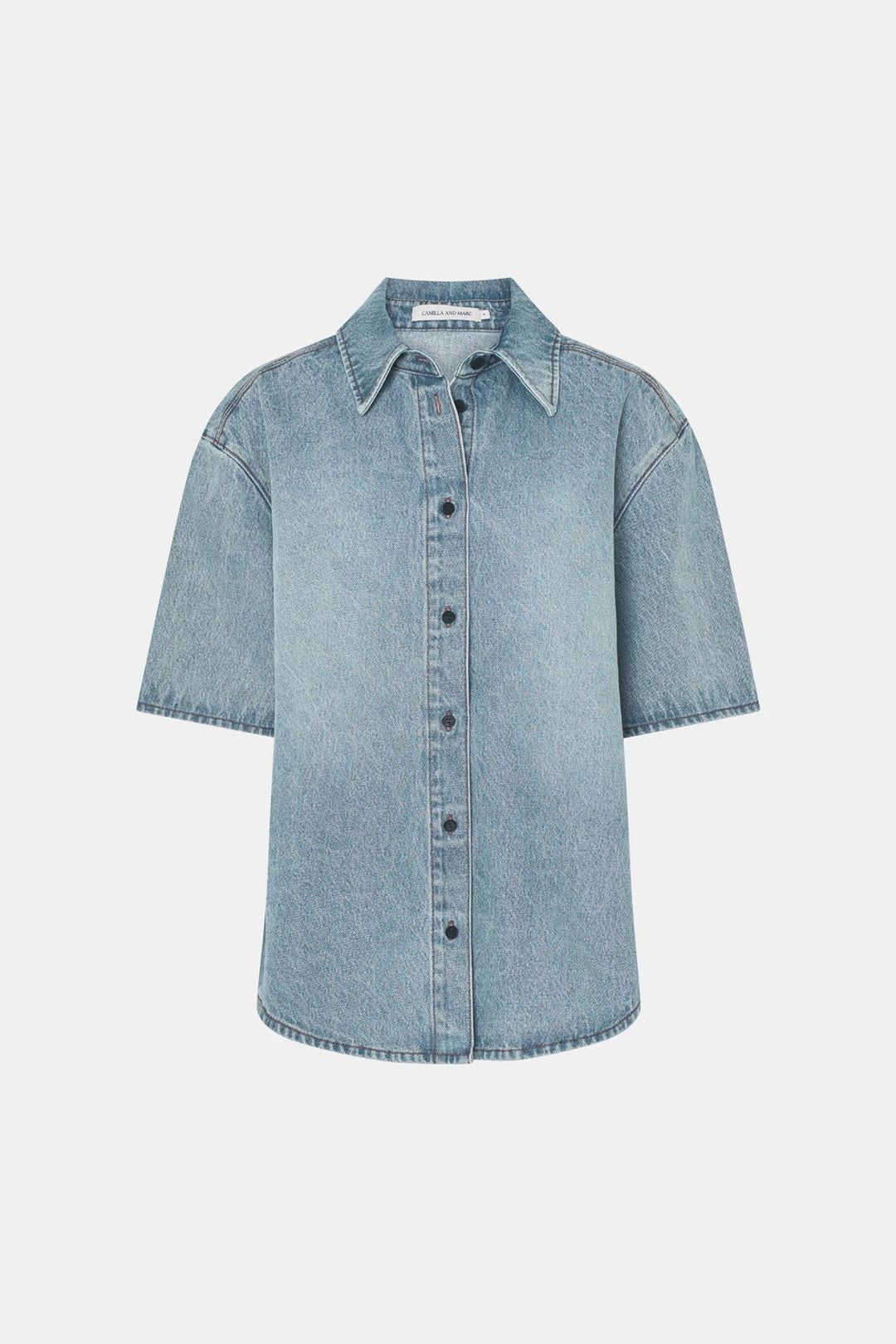 Diego Denim Shirt - Light Vintage Blue