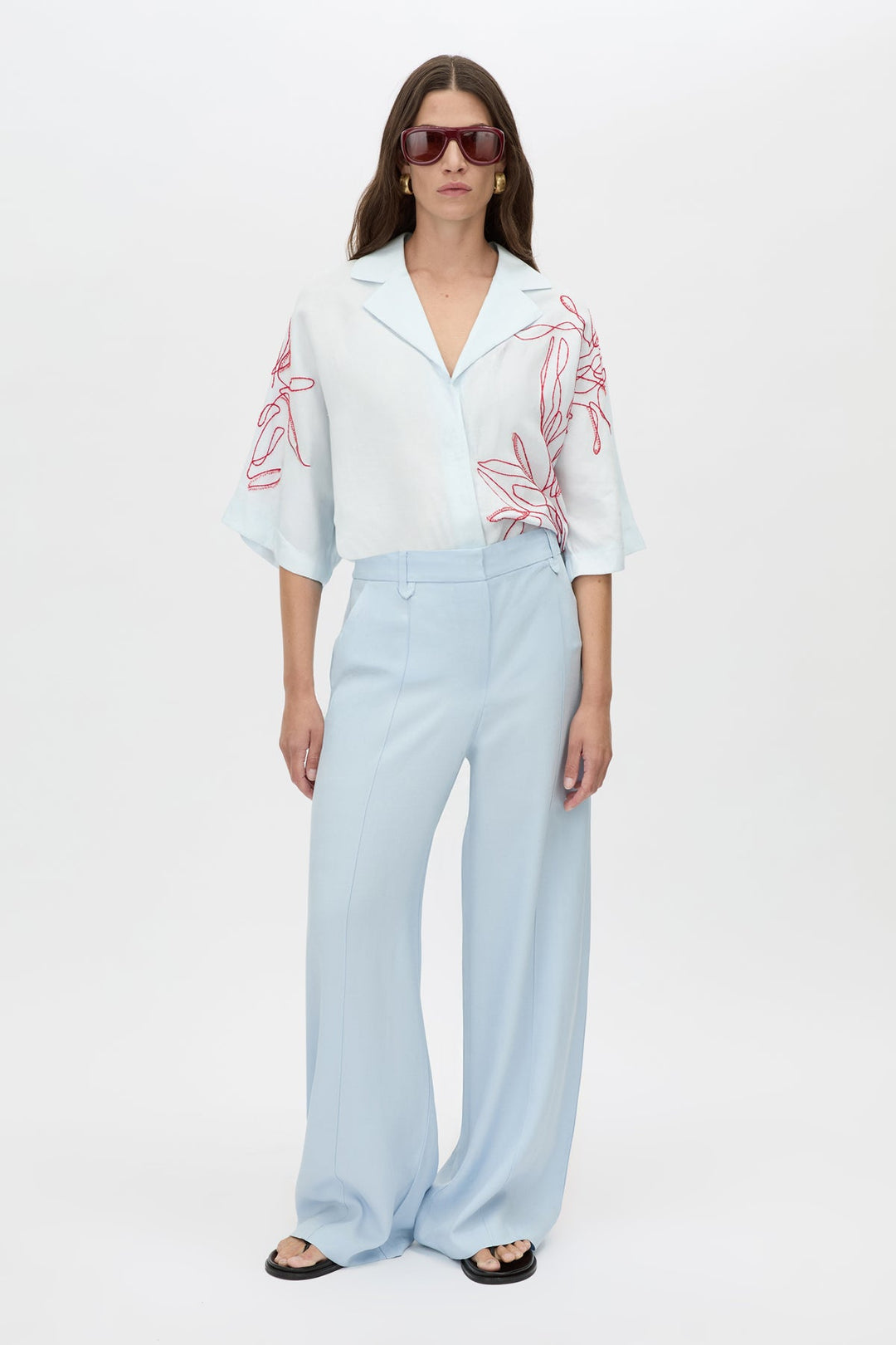 Eviva Shirt - Ice Blue